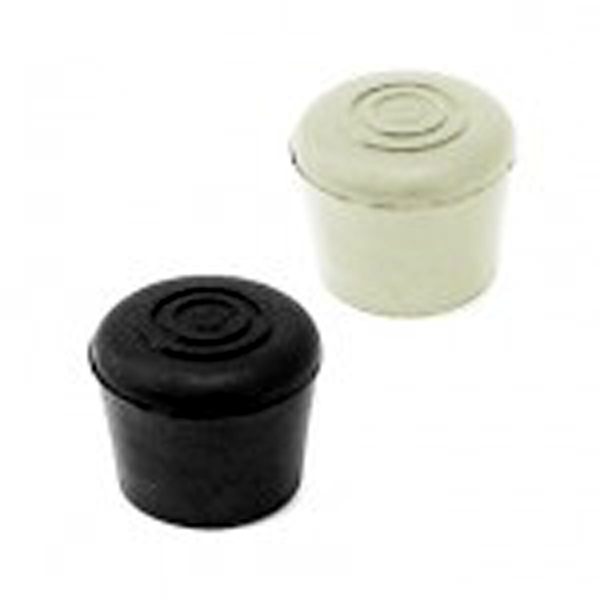 Rubber Foot/Base For Adjustable Support Poles Black/White Save at D&D