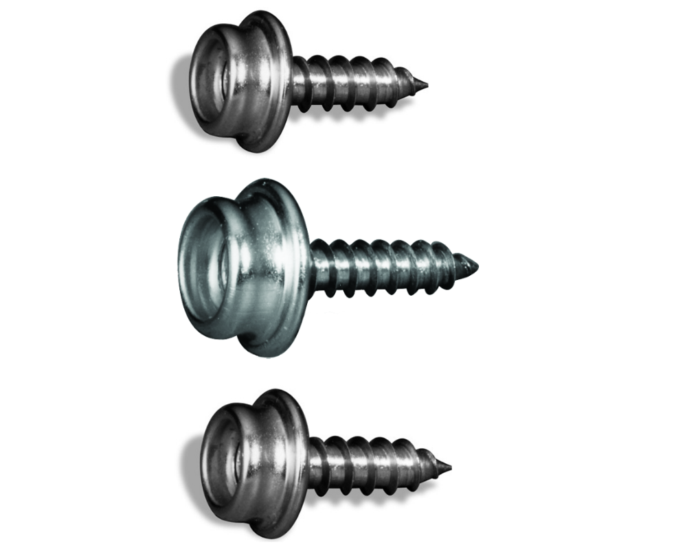 Stud - Self-Tapping Sheetmetal Screwstuds - Stainless Steel 