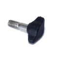 Black Nylon Elongated Knob - Stainless Marine Hardware