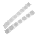 Hook Coins - Rubber Based PSA - white 25/yd rolls