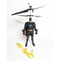 11" Tall Flying RC Action Figure Infrared Sense Induction Mini Aircraft - Batman