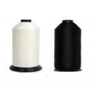 Bonded Nylon Thread - Size #69 - TEX-70 - Colors: Black and White