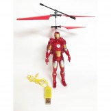 Action Figure RC Aircraft - No additional batteries needed! It is like a toy helicopter you control with hands or feet.