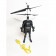 Action Figure RC Aircraft - No additional batteries needed! It is like a toy helicopter you control with hands or feet.