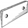 Deck Hinge Wedge - 5 Degrees