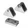 Deck Hinge Flat Base with Hidden Screws - Stainless Steel Marine and Boat Top Hardware Fittings