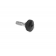 Black Nylon Head Round - Stainless Steel Marine and Boat Top Hardware