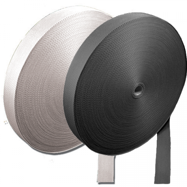5/8″ LIGHTWEIGHT POLYPROPYLENE WEBBING 100 YD. ROLLS Save at D&D