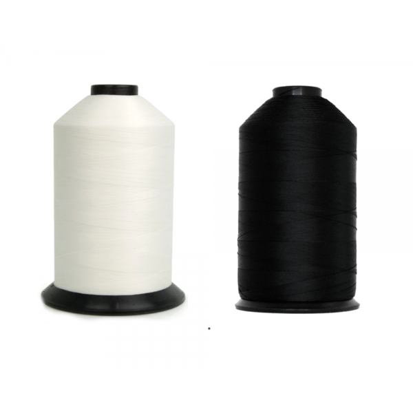 Black Bonded Nylon Upholstery Thread Size 92, Tex 90, 16 Oz. 4200 Yards 
