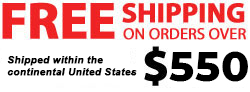 Free Shipping on Orders Over $250.00
