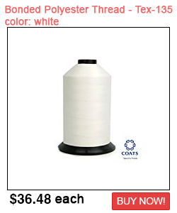 White Bonded Polyester Thread Sale